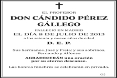Cándido Pérez Gállego